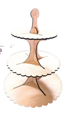 Carousel tier cupcake stand - 3,