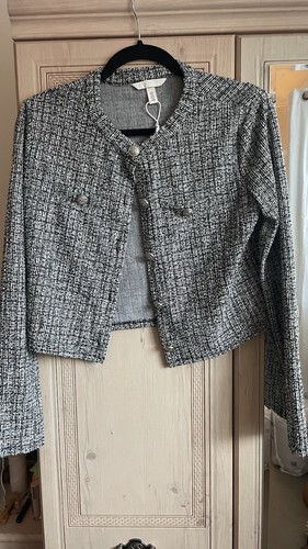 Tweed boucle cardigan thin - boucle,