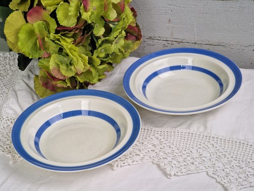 Two blue white stripe - &, cereal