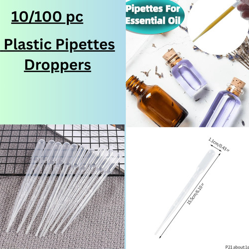 3ml plastic pipettes - pipettes, transfer