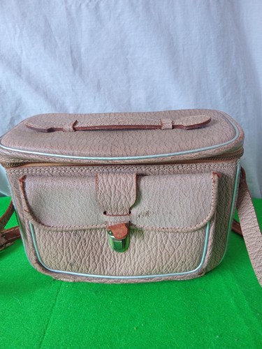 Vintage camera case brown - in,