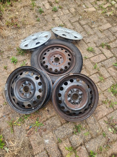 Steel wheel rims - 3x,
