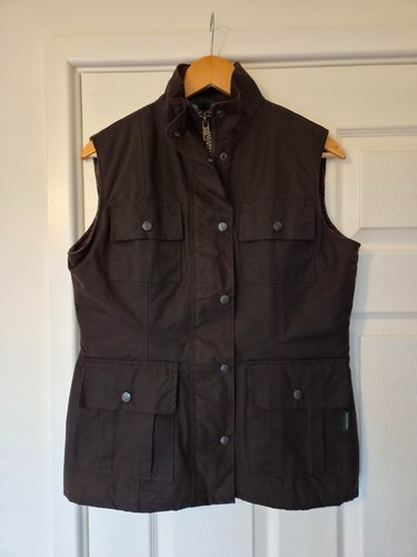 Womens aviemore wax gilet - wax,