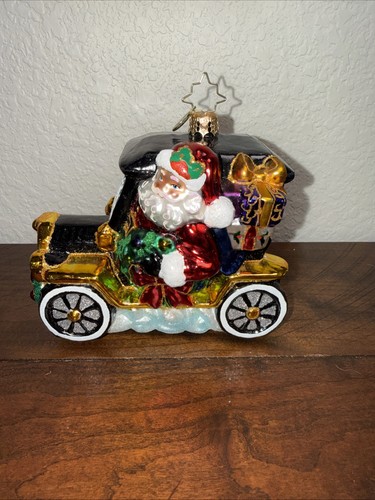 Christopher radko glass santa - radko,