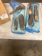 Ceramic fireplace  logs 