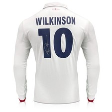 Jonny Wilkinson Signed England Rugby Shirt: Wilkinson 10