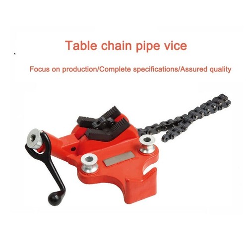 Desktop chain pipe - table, vice
