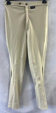 Gorringe Ladies Jodhpur Waist 30" Size 12 Cream Made in UK Leg: 30"