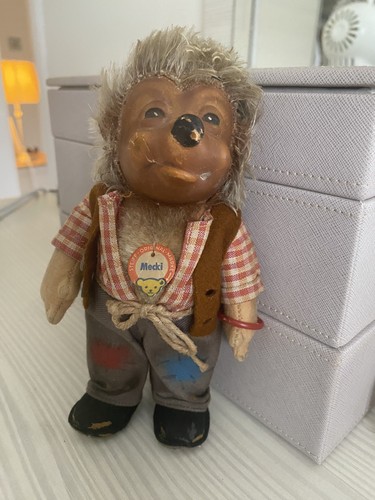 Vintage steiff mecki hedgehog - steiff,