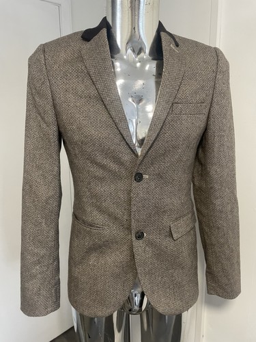 Top man slim fit - tweed, jacket
