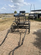 Bell Crown Pony Driving Carriage 4wheel