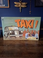 vintage family Gibsons Games Taxi Board Game Complete Boxed london cabi 1979