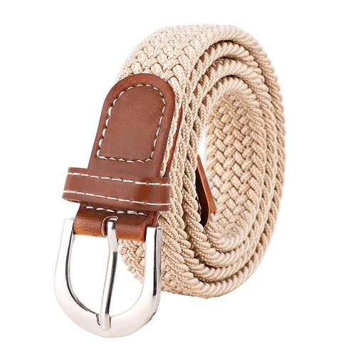 Unisex braided stretch belt - braided,