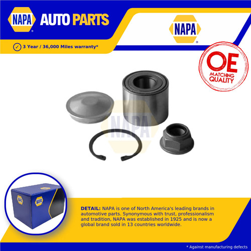Wheel bearing kit - bearing, fits
