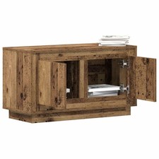 WALPLUS TV Cabinet Old Wood 80x35x45 cm Engineered Wood