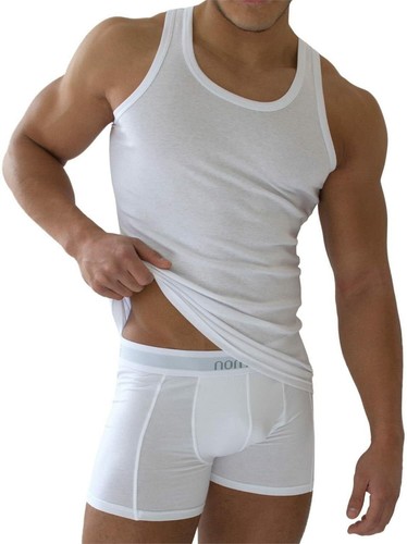 Mens vests 100 cotton tank - 100%,