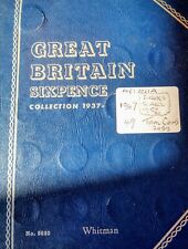 GB Sixpence Whitman Folder