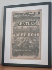 THE BEATLES Original framed