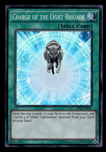 Charge the light - light, brigade