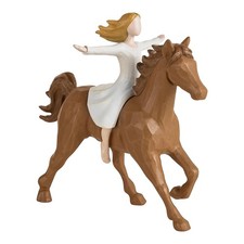Horse Statue Decor Resin Cute