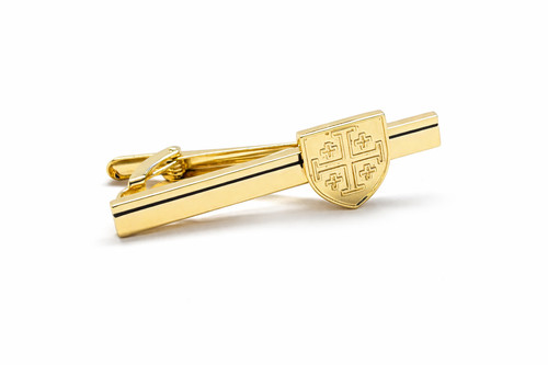 Jerusalem cross tie - jerusalem, gold