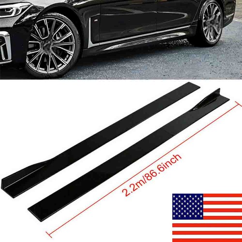 Gloss black side - gloss, 86.6''