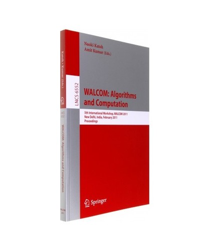 Walcom algorithms and - walcom:,