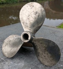 Canal Boat Propeller 17 X 14 -  1 1/12 To 1 Inch  Taper