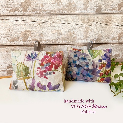 Handmade filled linen fabric