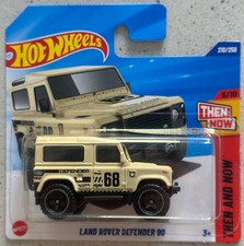 Hot Wheels LAND ROVER DEFENDER 90 with Protector Then and Now Double Cab 110