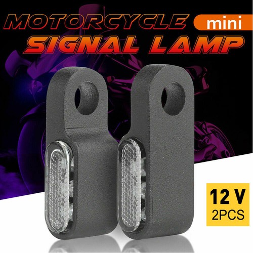 Black motorcycle led turn - led,