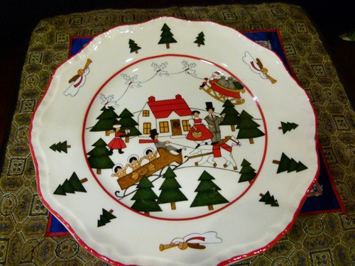 Mason ironstone christmas - ironstone,