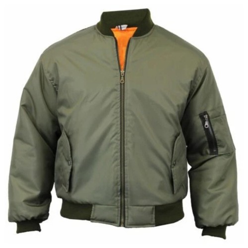 Mens bomber jacket - bomber, army