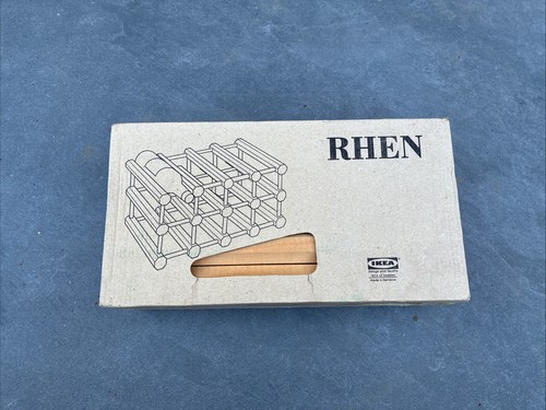 Ikea rhen vintage wood wine - rhen,