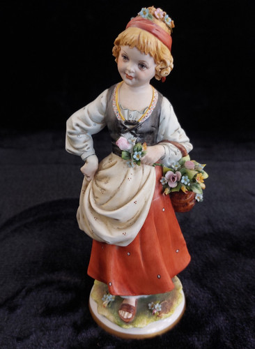 Capodimonte figurine irene - capodimonte, 10"