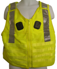 Molle Tactical Vest Utility Hi Viz Vis Security Police Yaffy 982 Grade B