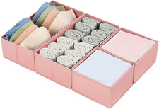 4 Pack Foldable Fabric Drawer