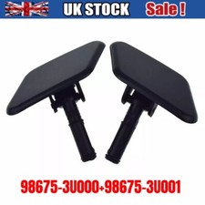 HEADLIGHT WASHER SPRAY NOZZLE JET CAP FOR KIA SPORTAGE III MK3 FRONT L+R SIDE