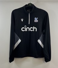 Crystal Palace 1/4 Zip Drill Football Jacket 2023/24 Adults Small Macron H653