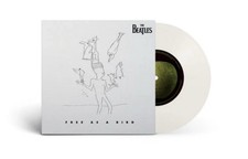 IN HAND!! The Beatles Free As A Bird/Real Love TRANSLUCENT MILK WHITE 7” Vinyl