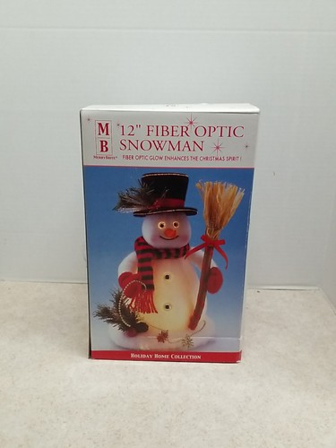 Merrybrite fiber optic snowman - merrybrite,