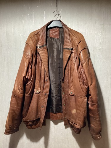 Mans vintage tan - mans, leather