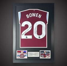 Framed Jarrod Bowen West Ham