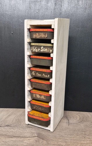 Vintage workshop drawers - vintage,