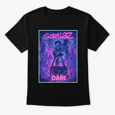 Gorillaz DARE 2D Neon City Band Pop Art Unisex Adults & Kids T-Shirt