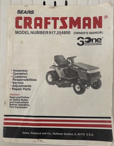 Sears craftsman riding lawn - sears,