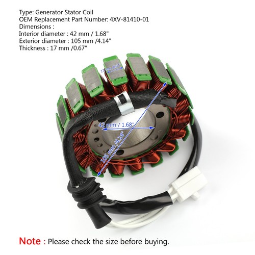 Stator fit for - stator, yzf
