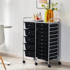15 Drawers Storage Cart Mobile