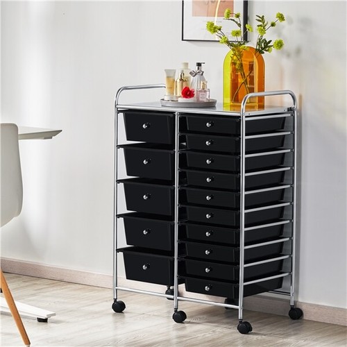 Drawers storage cart mobile - 15,