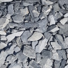 Slate chippings aggregate - slate,
